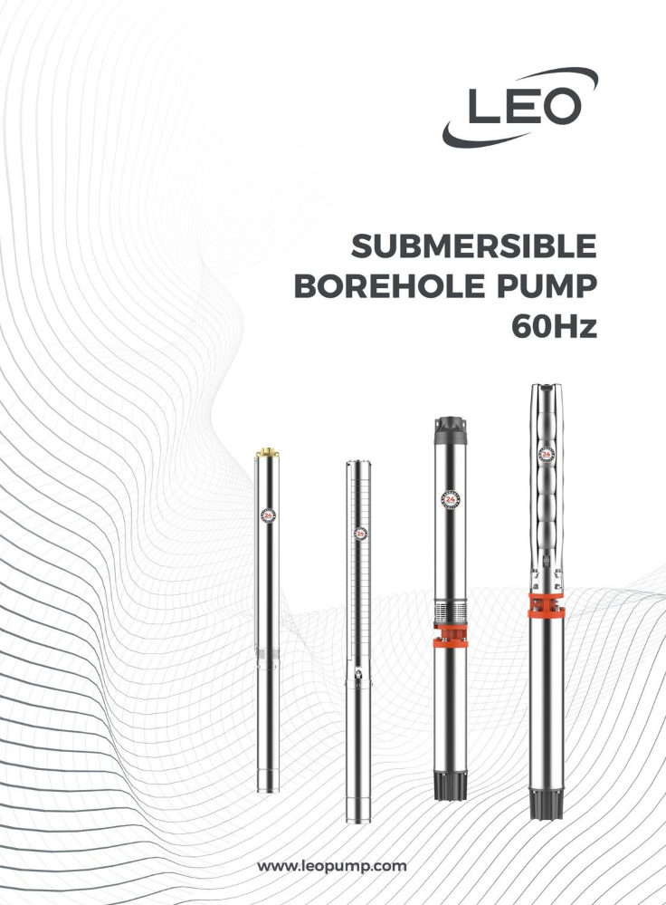 SUBMERSIBLE BOREHOLE PUMP 60HZ