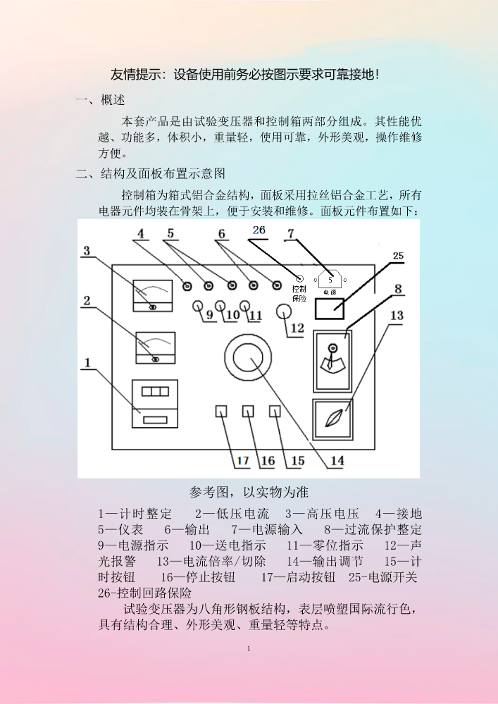 ZSYDJ-5kVA-50kV工频耐压试验装置