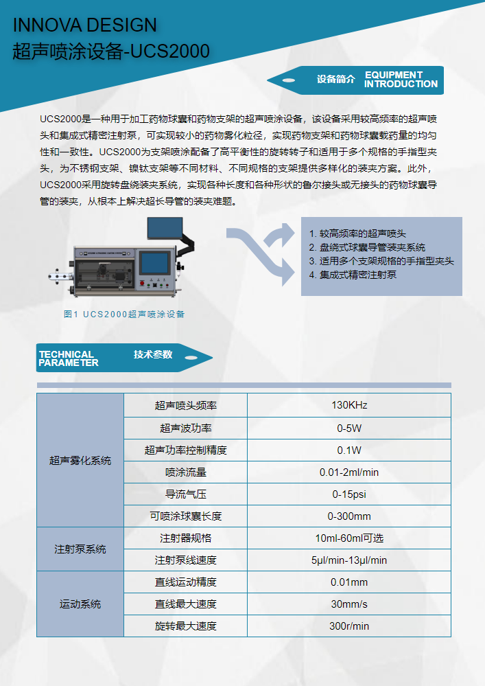 超声喷涂设备UCS2000