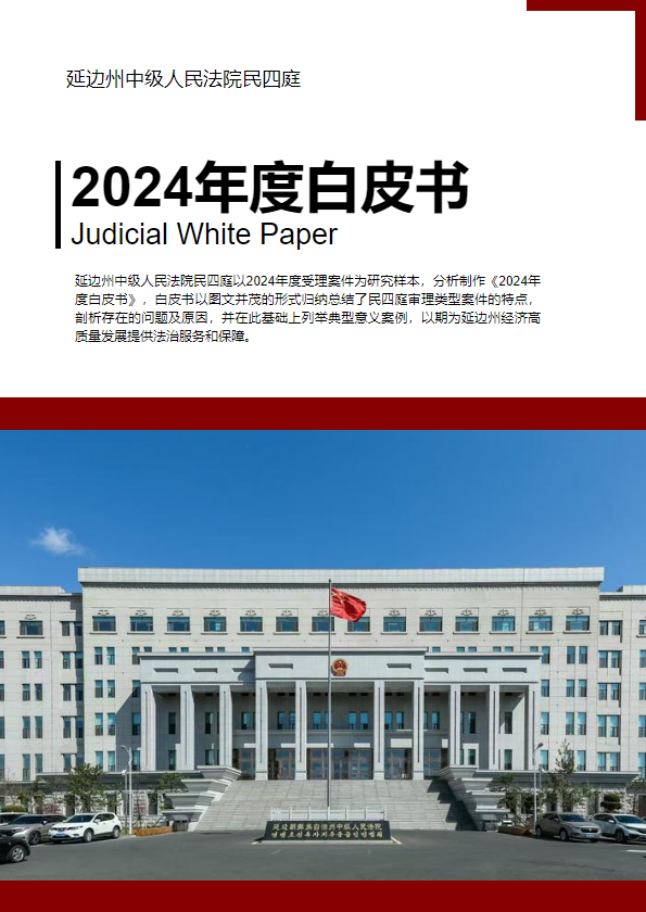 2024年度司法白皮书