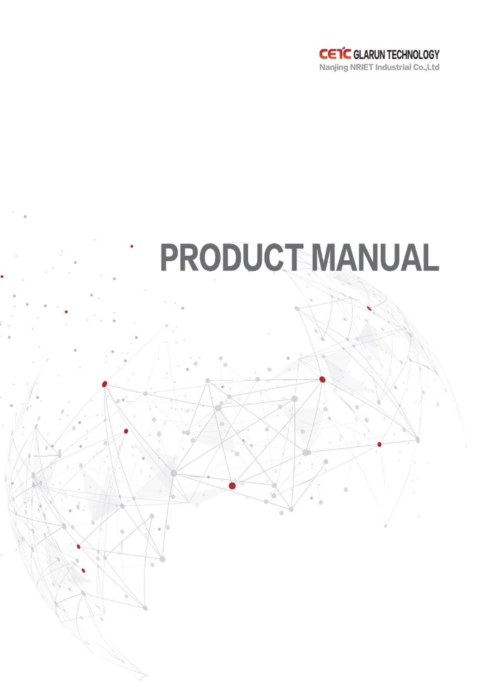 PRODUCT MANUAL-- CETC