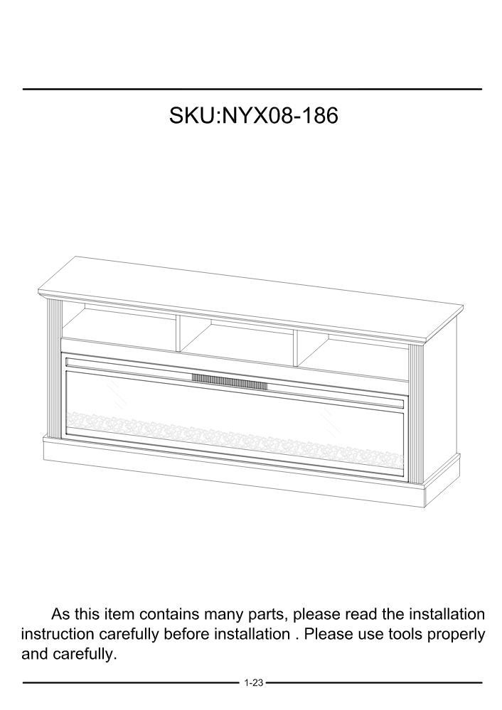NYX08-186-壁炉电视柜-说明书-2024-04-23