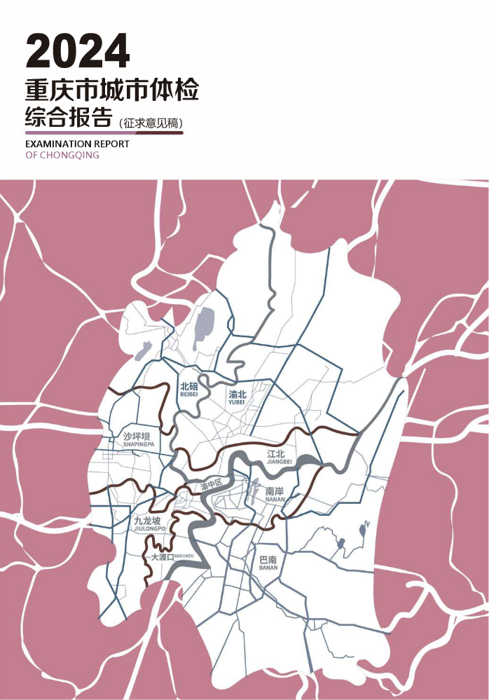 2024年重庆市城市体检综合报告（征求意见稿）