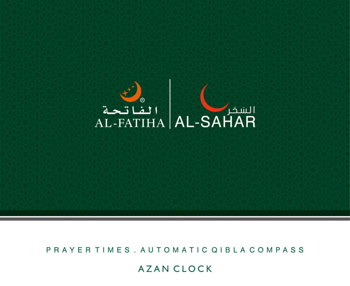 AL-FATIHA-2024 AZAN CLOCK