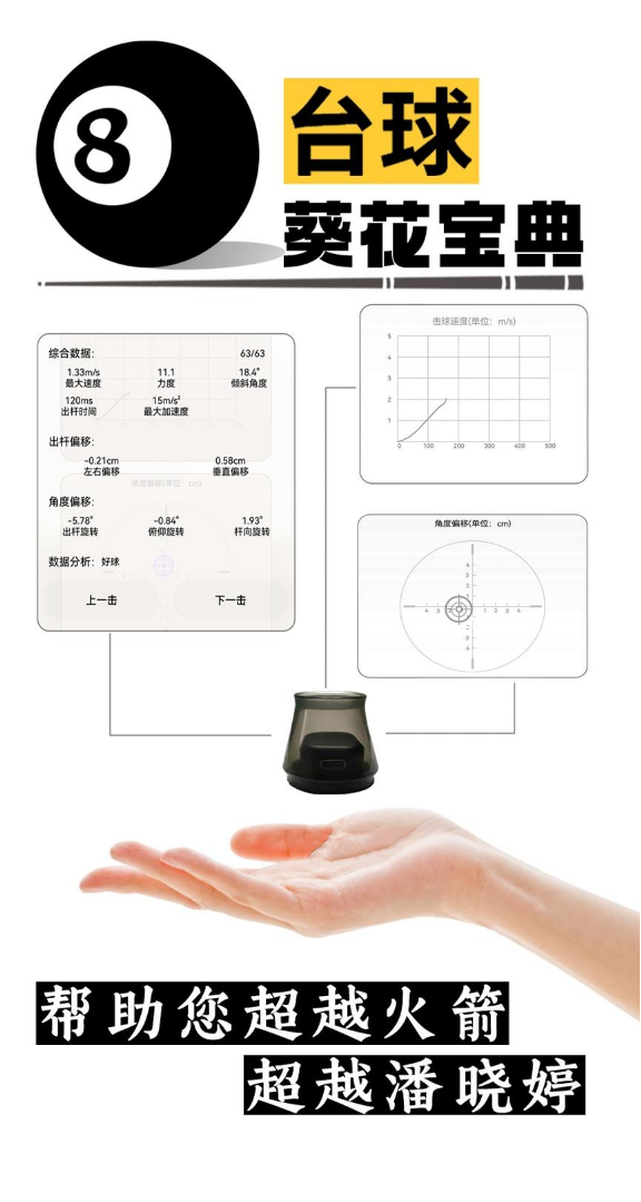 智能教练台球杆说明书