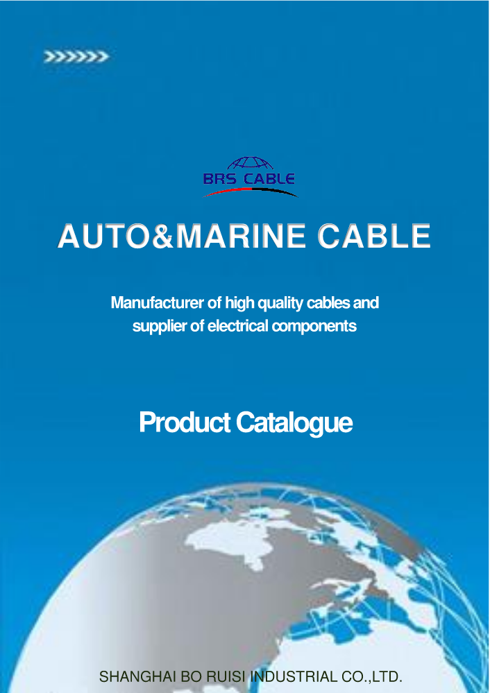 AUTO&MARINE CABLE样册