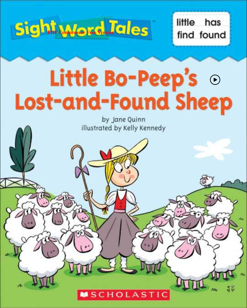 （翻页有声书）小学英语绘本pdf版24 Little Bo-Peeps Lost-and-Found Sheep_Compressed