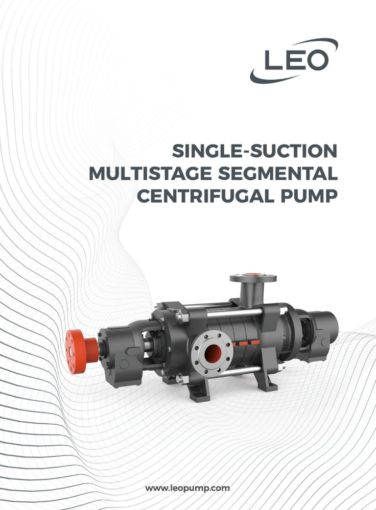 D-SINGLE-SUCTION MULTISTAGE SEGMENTAL CENTRIFUGAL PUMP