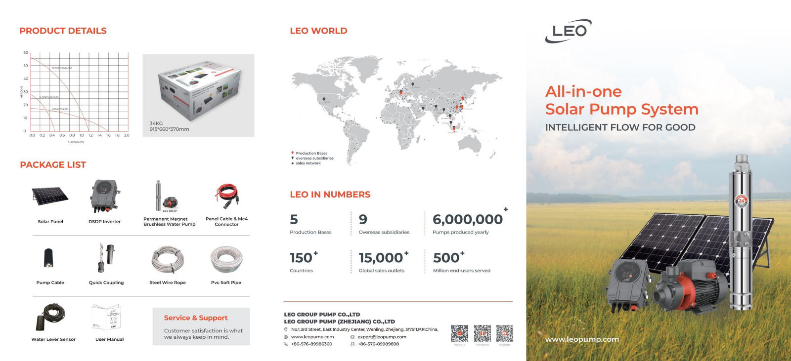 LEO All-in One Solar Pump System