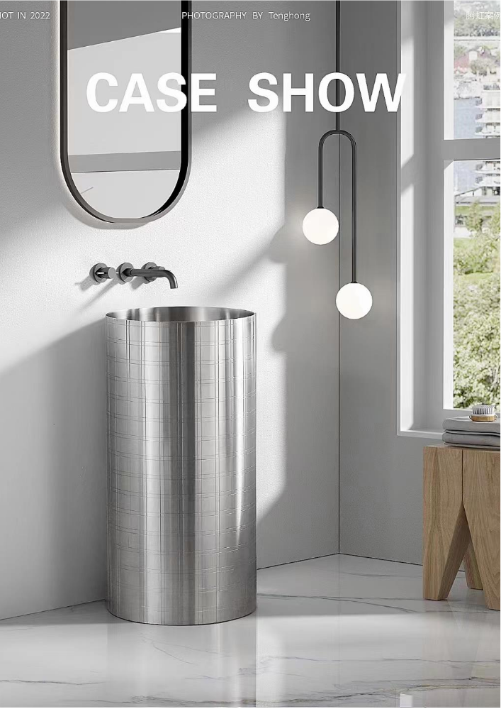 岩板盆艺术盆浴室灯镜龙头图册Art basin+The mirror+Tap hardware