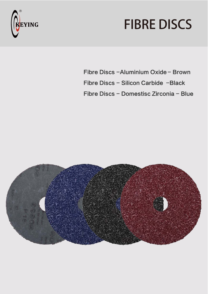 Keying Abrasives -  Fibre Discs