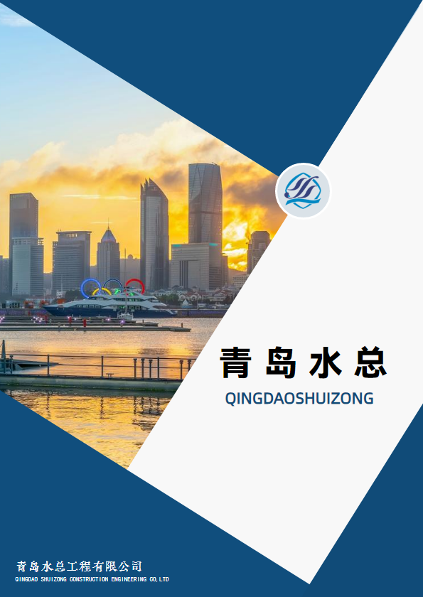 青岛水总工程有限公司宣传册
