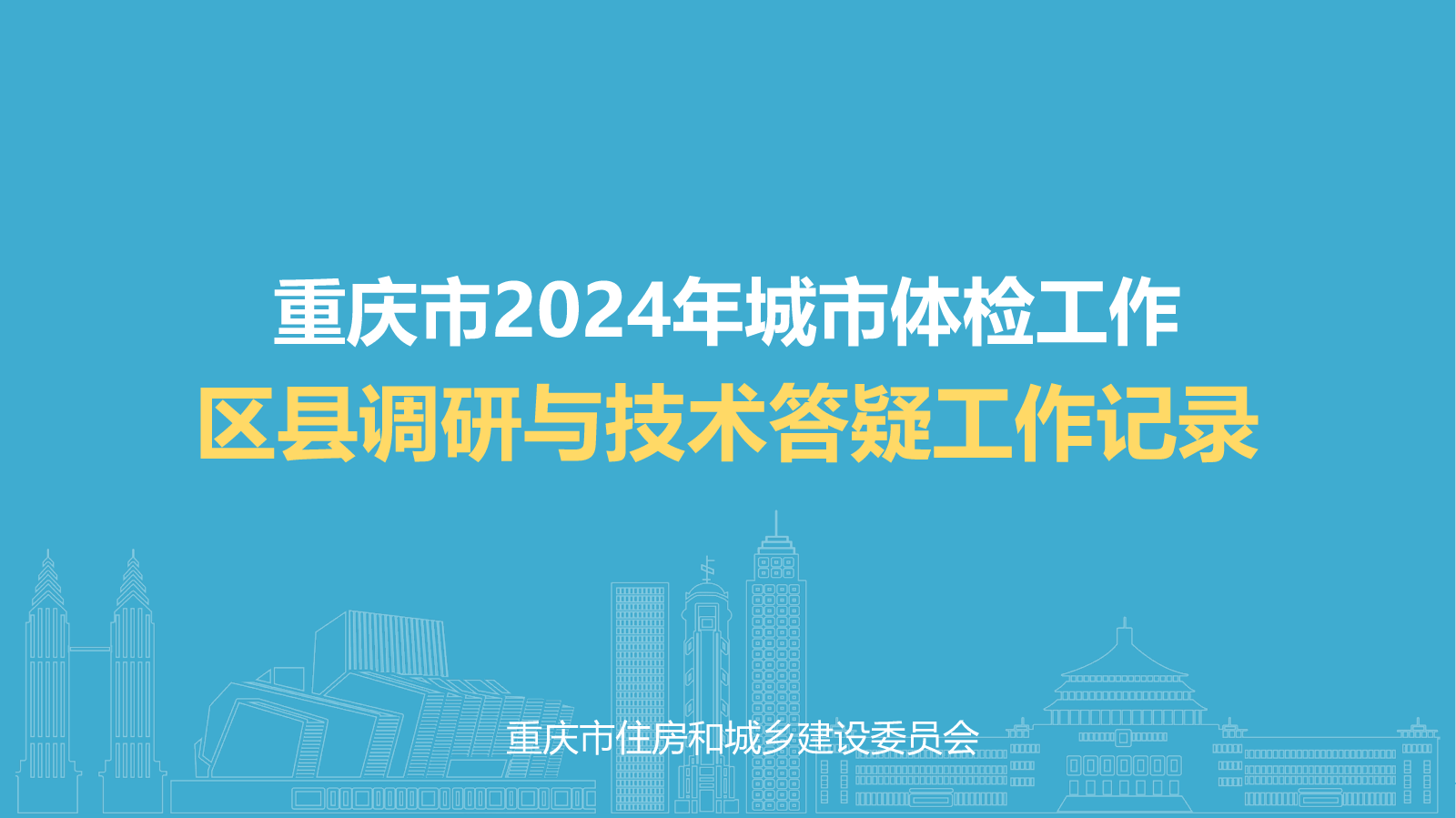【技术答疑与调研记录】全市技术统筹服务记录