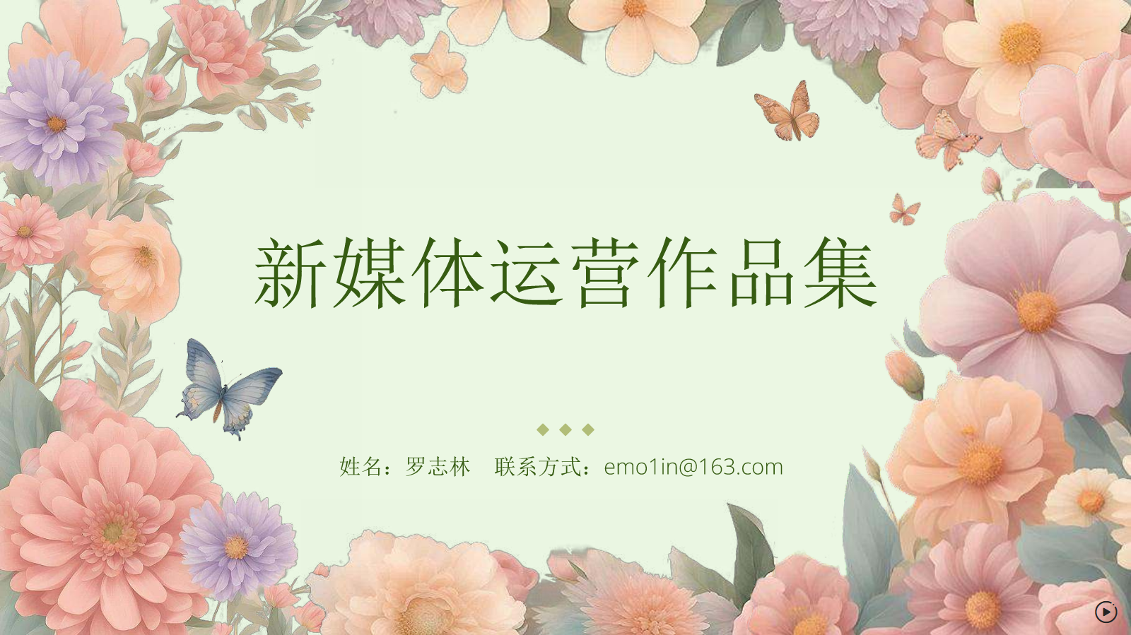 新媒体运营作品集