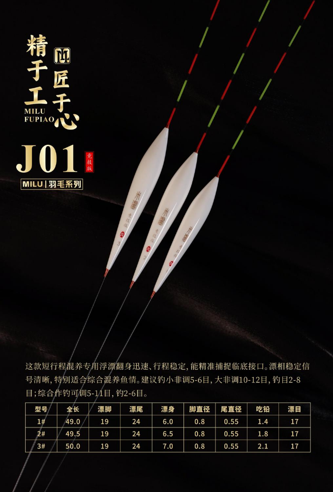 ML米卢浮漂-J系列