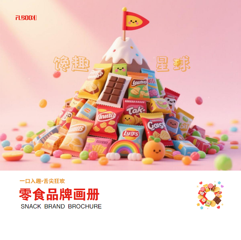 零食品牌宣传册