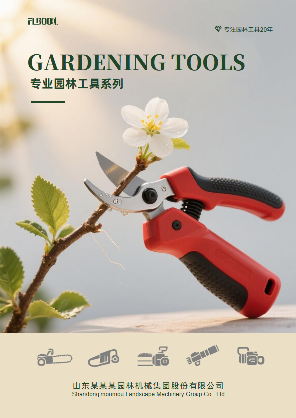 园林工具宣传册