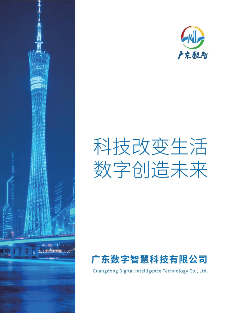 广东数字智慧科技有限公司宣传册