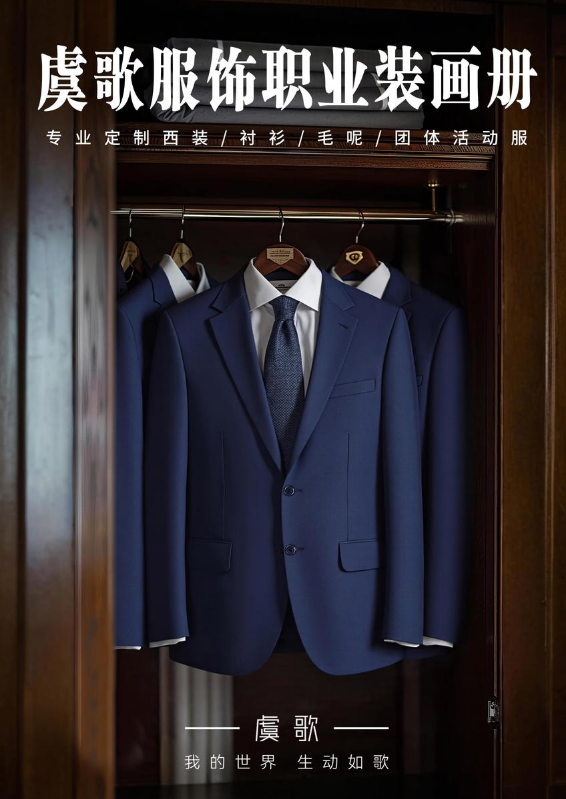 虞歌服饰职业装画册