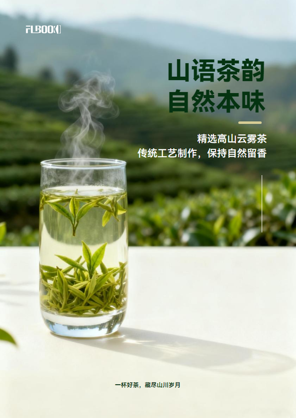 茶叶宣传产品册