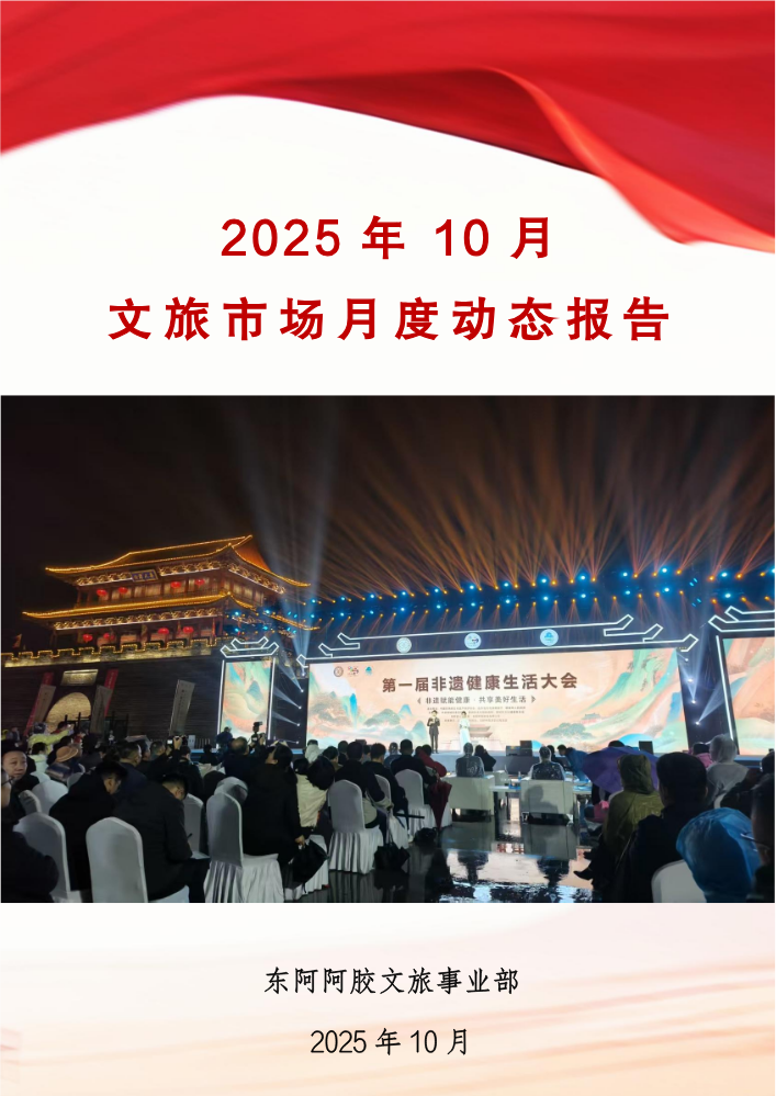 2025年10月文旅市场月度动态报告
