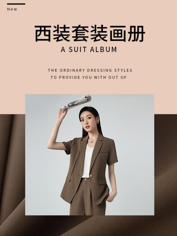 西服套装 马甲 单西装画册