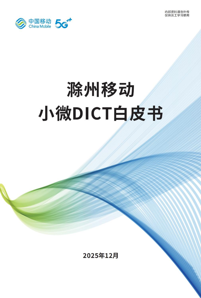 滁州移动小微DICT白皮书