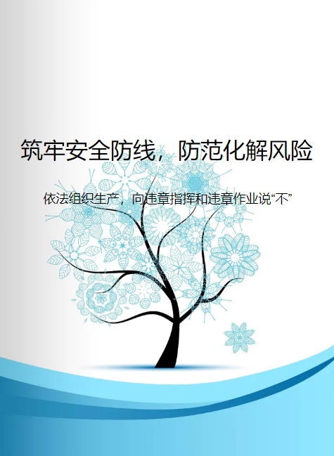 筑牢安全防线，防范化解风险