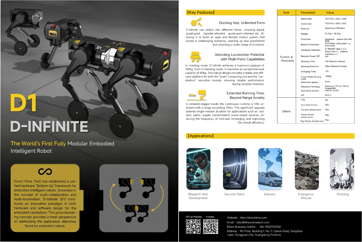 D1 Brochure
