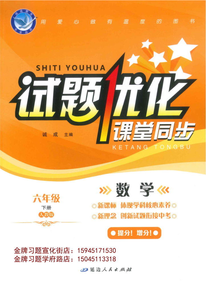 2026试题优化课堂同步6下数学