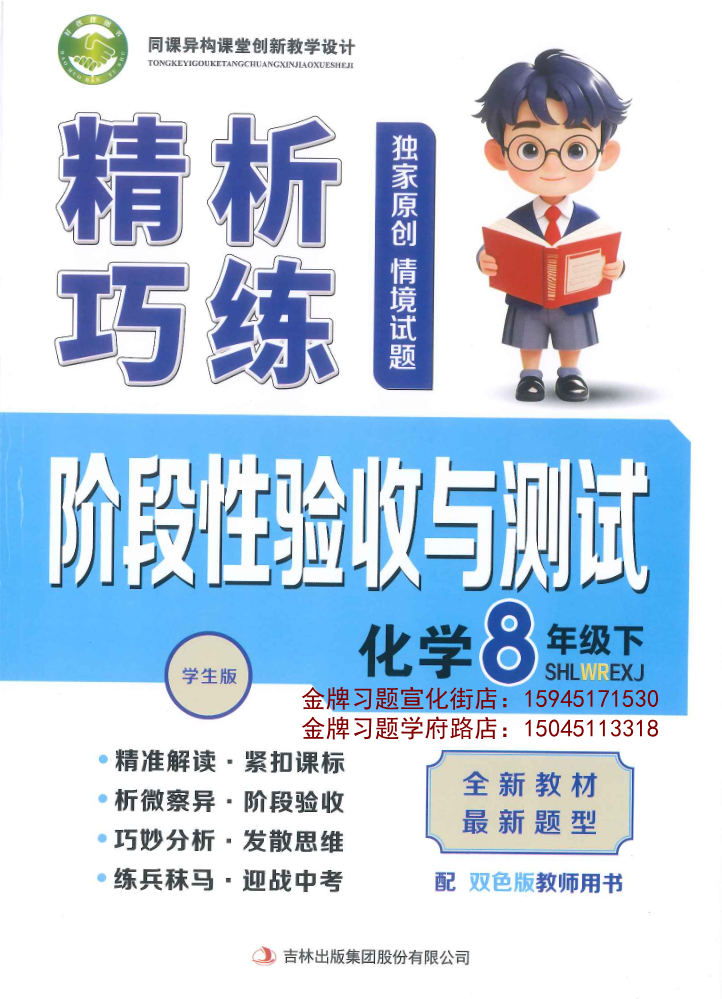 2026精析巧练8下化学