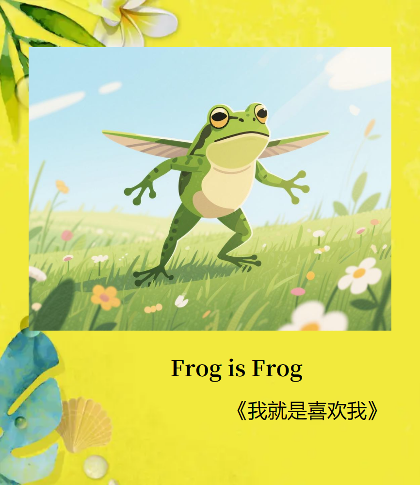 Frog is Frog（中英双语绘本）_副本_副本_副本