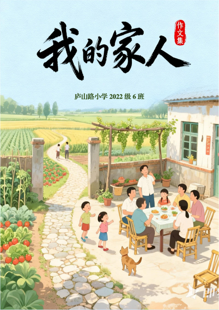 四年级上册第二单元作文集-我的家人