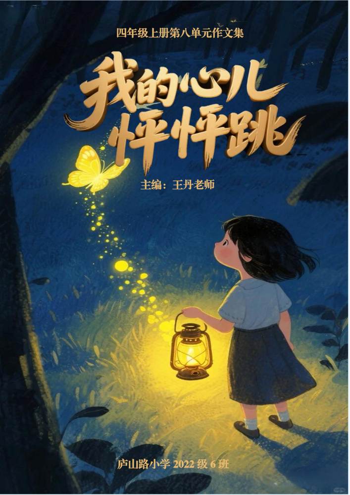 四年级上册第八单元作文集-我的心儿怦怦跳