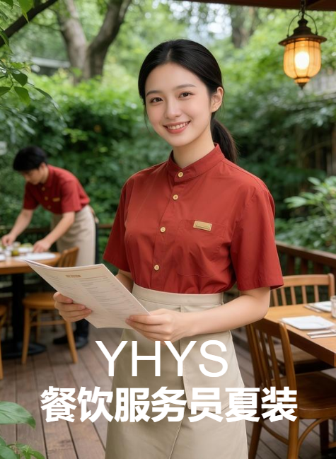 YH服务员夏装短袖