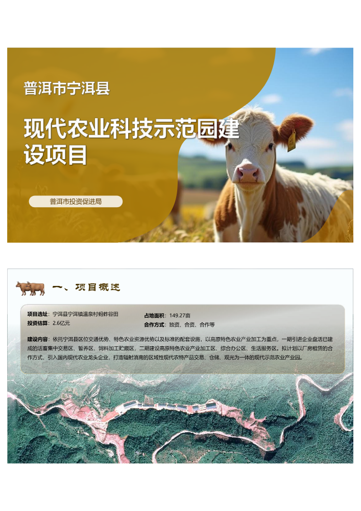 普洱市宁洱县现代农业科技示范园建设项目