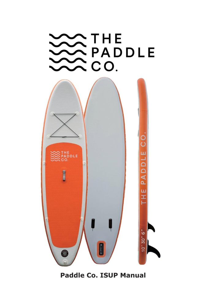 Paddle Board  10ft (说明书）-162207-210X140mm【SD】Y