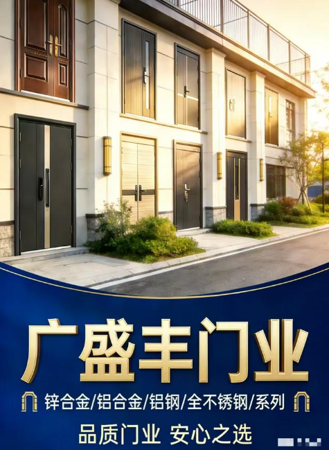 广盛丰门业（锌合金、铝合金、铝刚、全不锈钢）系列