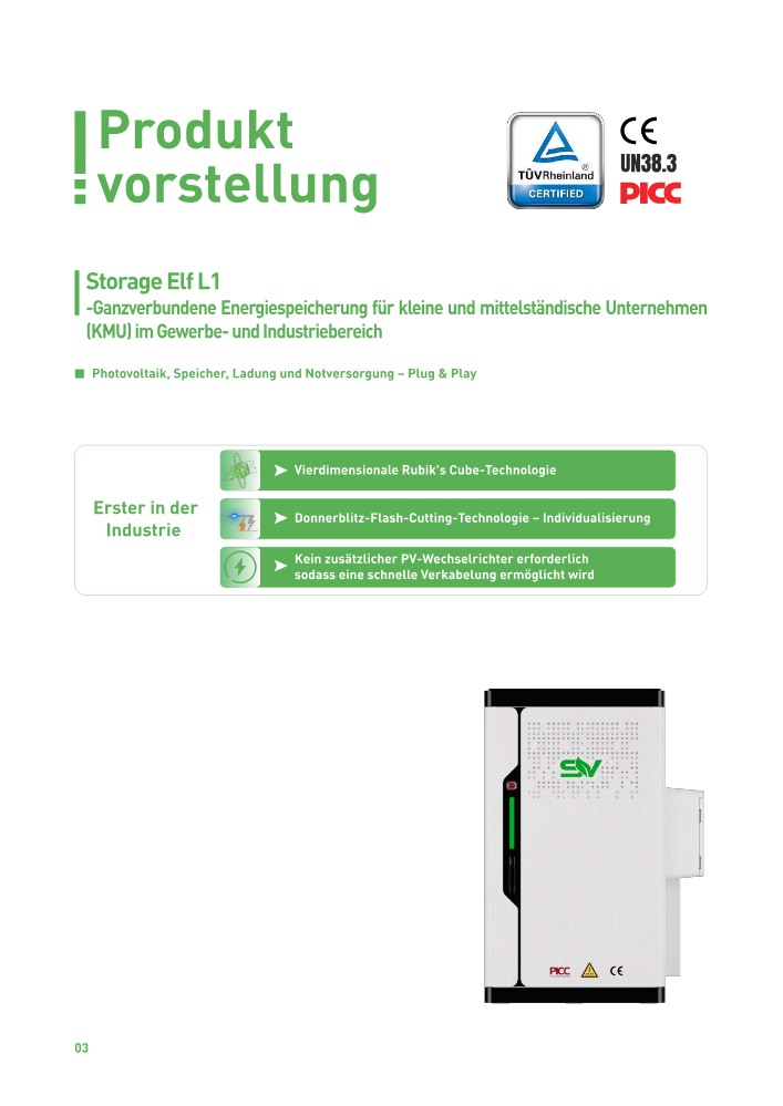 L1 Energieschrank Elf
