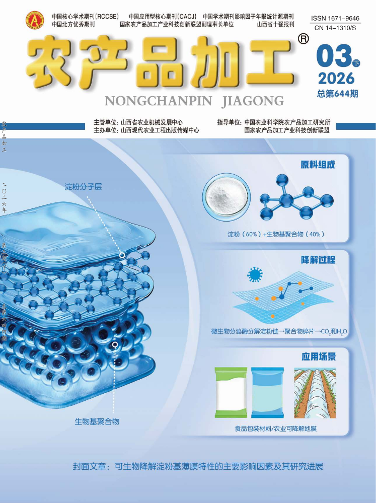 《农产品加工》2026第3期•下