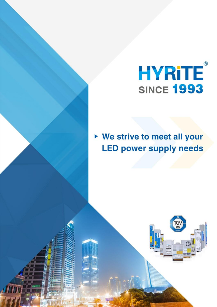 2026 Catalog of LED Power Supply - Hyrite