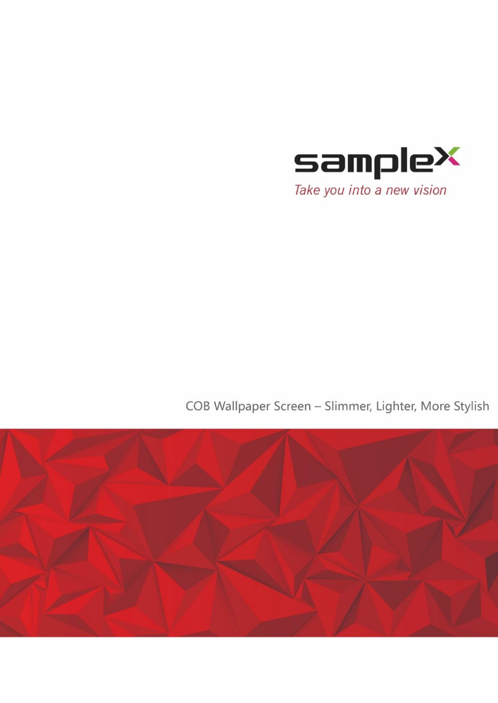 SampleX Wallpaper Display Series