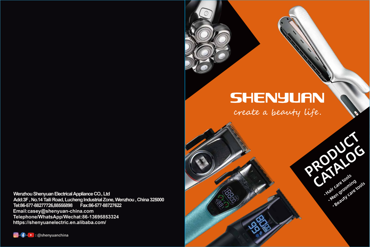 New Hair clipper and man shaver