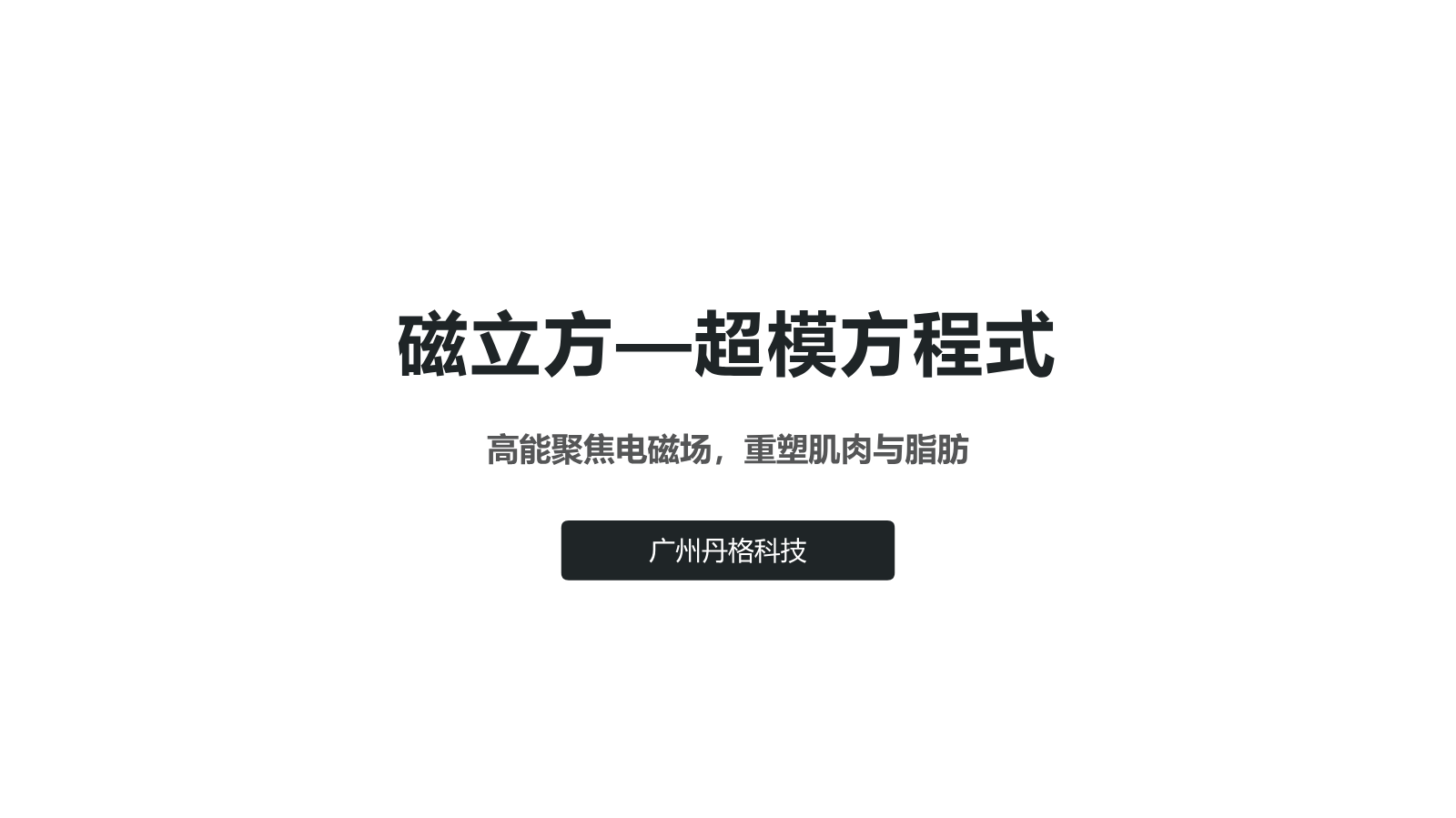 立式磁力瘦介绍