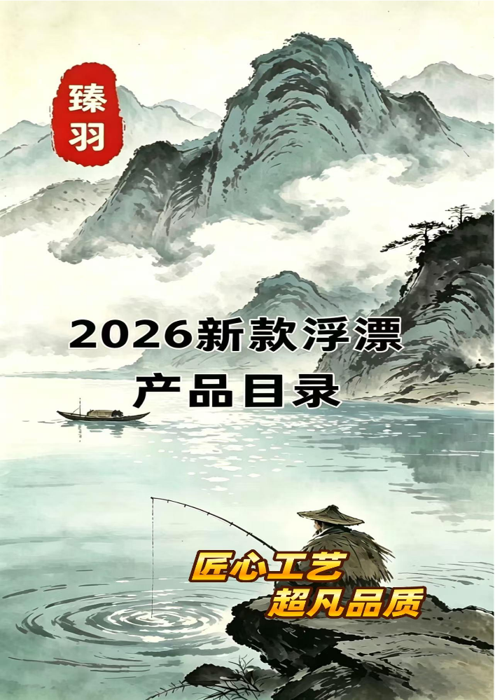 臻羽浮漂2026新款产品手册