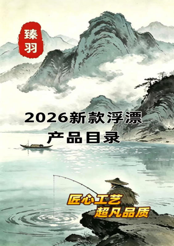 臻羽浮漂2026新款产品手册