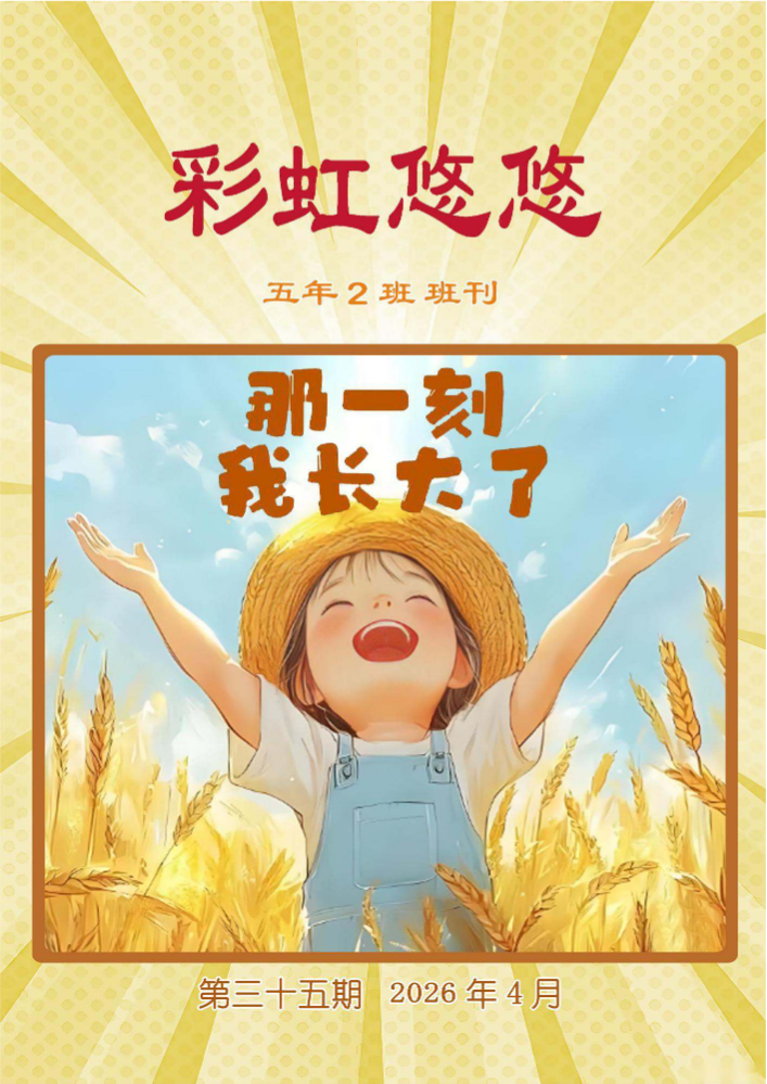 彩虹悠悠第三十五期-那一刻我长大了