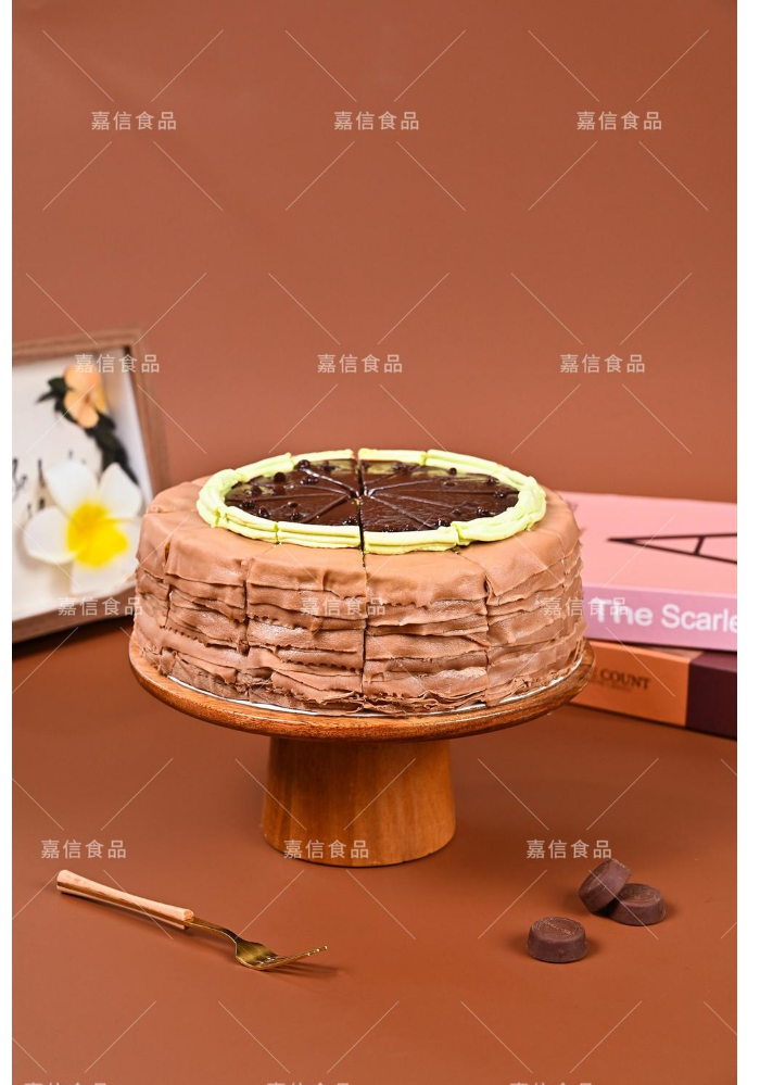 巧克力抹茶千层蛋糕