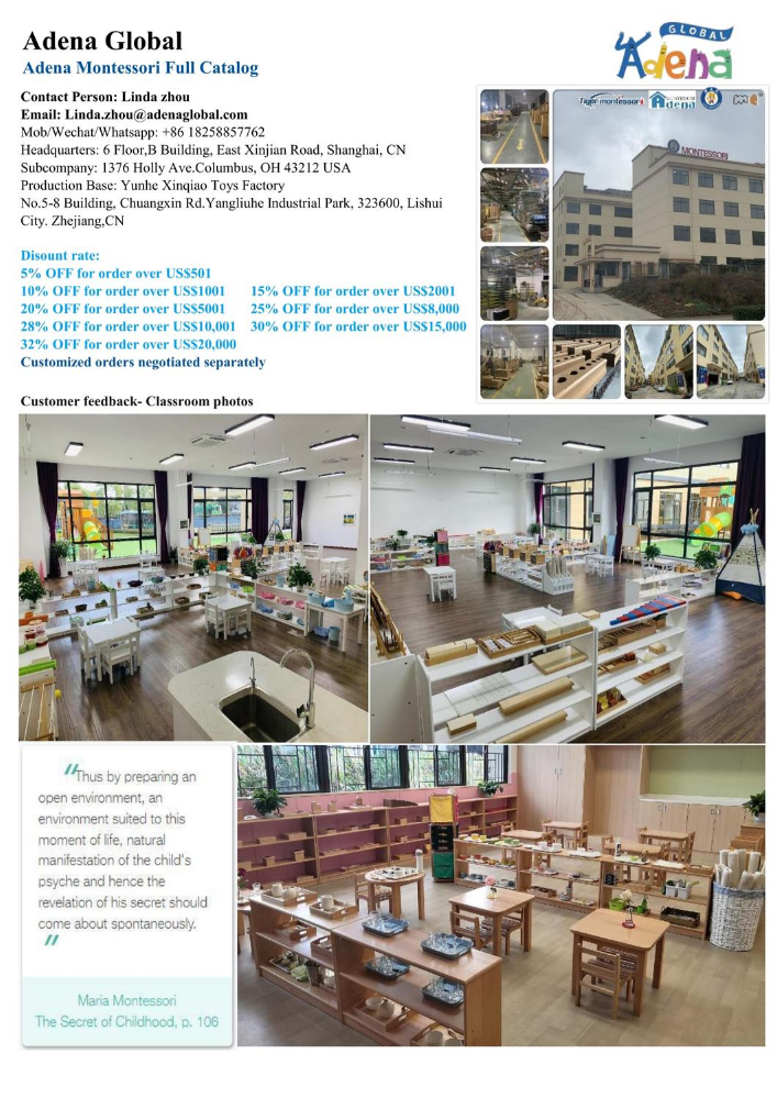 Adena Global Montessori Materials Catalog