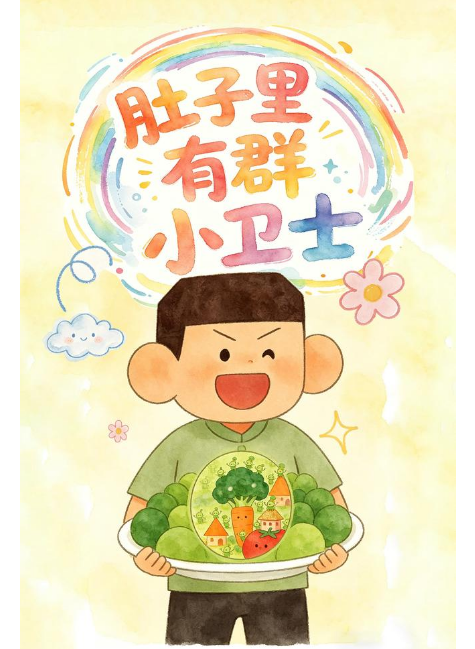 肚子里有群小卫士